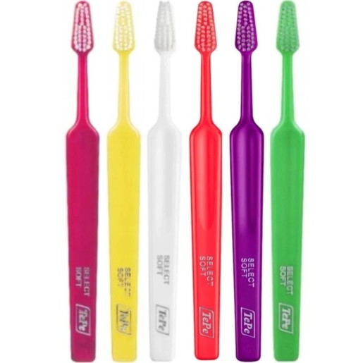 TePe Select Soft Toothbrush 6 Τεμάχια - Multicolor 19