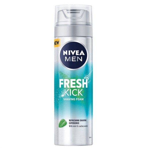Nivea Men Fresh Kick Shaving Foam 200ml
