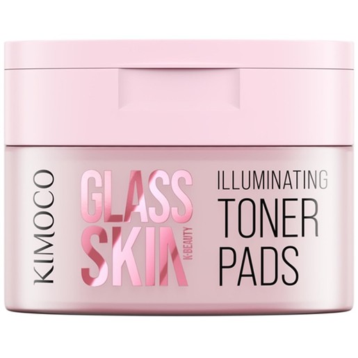 Kimoco Glass Skin Illuminating Face Toner Pads 60 Tεμάχια