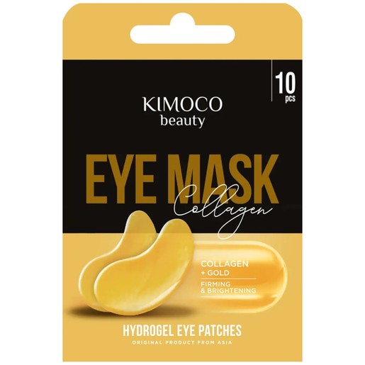 Kimoco Beauty Firming & Brightening Gold & Collagen Eye Mask 10 Τεμάχια Kimoco Beauty Firming & Brightening Gold & Collagen Eye Mask 10 Τεμάχια