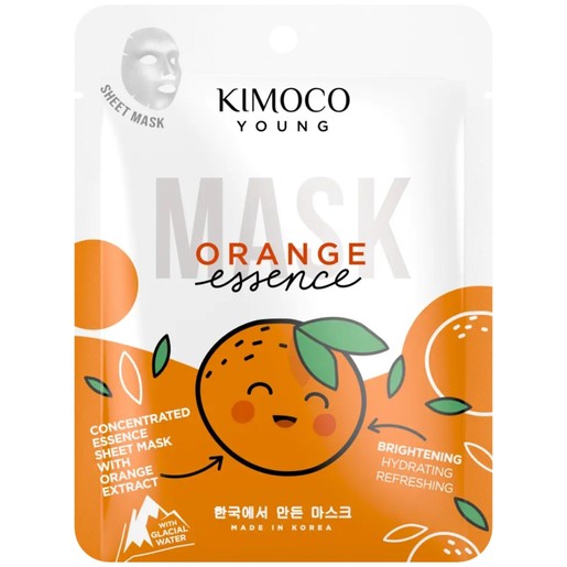 Kimoco Young Orange Essence Sheet Mask 25ml Kimoco Young Orange Essence Sheet Mask 25ml