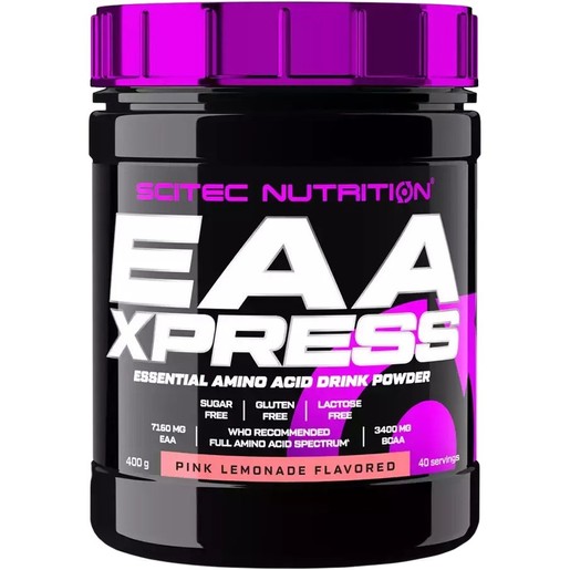 Scitec Nutrition EAA Xpress Essebtial Amino Acid Drink Powder 400g - Pink Lemonade