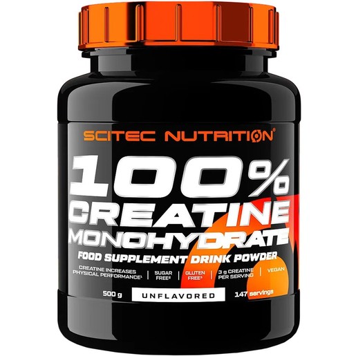 Scitec Nutrition 100% Creatine Monohydrate Unflavored 500g