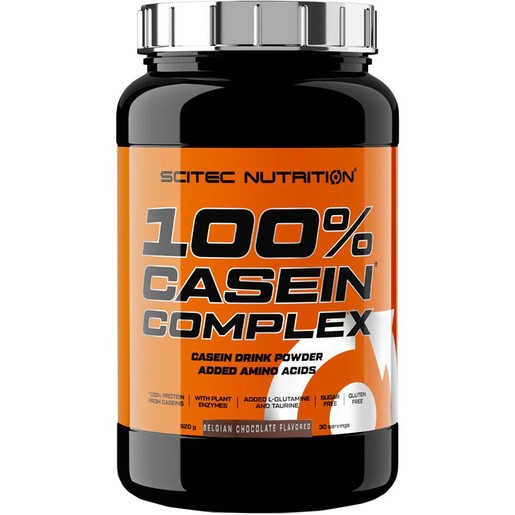 Scitec Nutrition 100% Casein Complex 920g - Belgian Chocolate