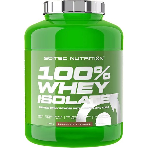 Scitec Nutrition 100% Whey Isolate 1816g - Chocolate Scitec Nutrition 100% Whey Isolate 1816g - Chocolate