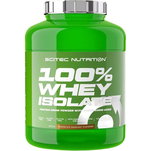 Scitec Nutrition 100% Whey Isolate 1816g - Chocolate Hazelnut Scitec Nutrition 100% Whey Isolate 1816g - Chocolate Hazelnut