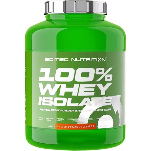 Scitec Nutrition 100% Whey Isolate 1816g - Salted Caramel