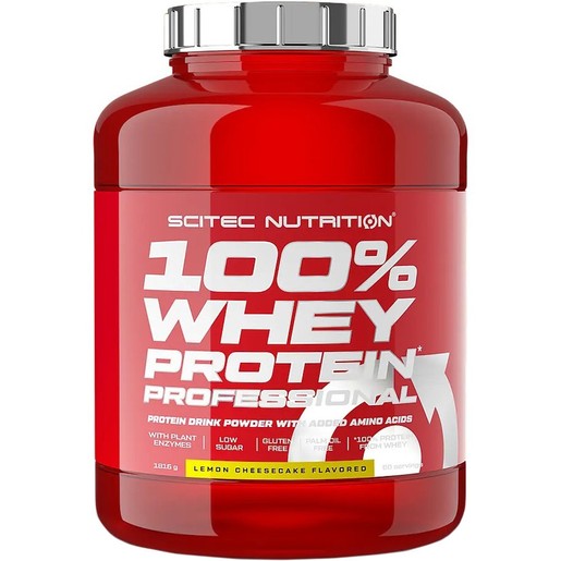Scitec Nutrition 100% Whey Protein Professional 1816g - Lemon Cheesecake