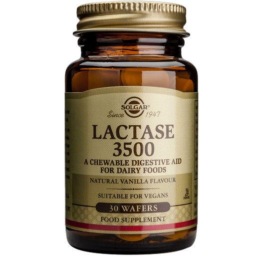 Solgar Lactase “3500” 30 Chew tabs Solgar Lactase “3500” 30 Chew tabs