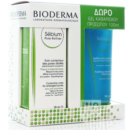 Bioderma Πακέτο Προσφοράς Sebium Pore Refiner 30ml & Δώρο Gel Καθαρισμού Sebium Gel Moussant 100ml Bioderma Πακέτο Προσφοράς Sebium Pore Refiner 30ml & Δώρο Gel Καθαρισμού Sebium Gel Moussant 100ml