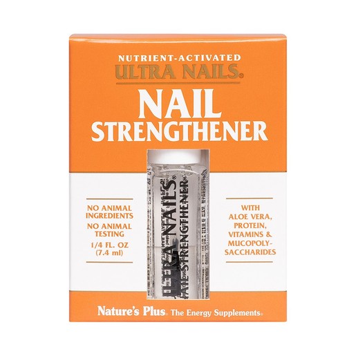 Natures Plus Nail Strengthener with Aloe Vera, Protein & Vitamins 7.4ml