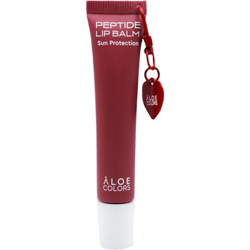 Aloe Colors Peptide Sun Protection Lip Balm 15ml - Cherry Martini