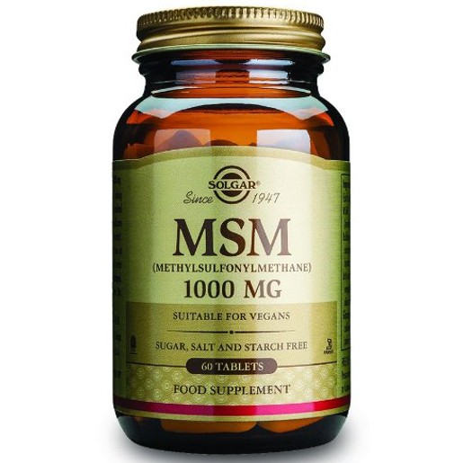 Solgar MSM 1000mg 60 tabs Solgar MSM 1000mg 60 tabs