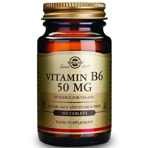 Solgar Vitamin B6 tabs/veg.caps Solgar Vitamin B6 tabs/veg.caps