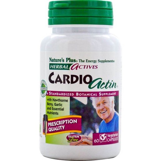 Nature\'s Plus Cardio Actin Συμπλήρωμα Διατροφής για την Υποστήριξη της Καλής Λειτουργίας της Καρδιάς 60caps Nature\'s Plus Cardio Actin Συμπλήρωμα Διατροφής για την Υποστήριξη της Καλής Λειτουργίας της Καρδιάς 60caps