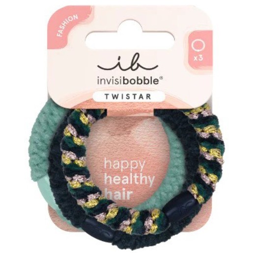 Invisibobble Twistar Blue Balance 3 Τεμάχια