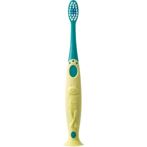 Elgydium Kids Soft Toothbrush Πράσινο - Κίτρινο 1 Τεμάχιο