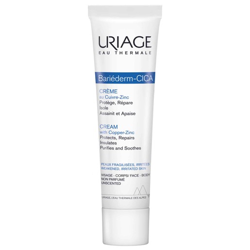 Uriage Bariederm Cica Cream with Copper-Zinc 100ml Uriage Bariederm Cica Cream with Copper-Zinc 100ml