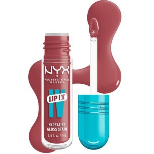 Nyx Professional Makeup Lip Iv Hydrating Gloss Stain 5ml - 17 Petal Pourin\'