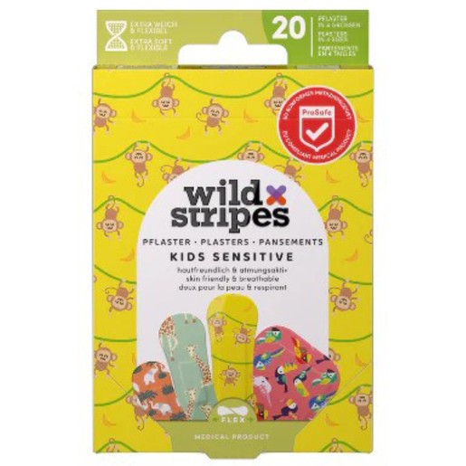 Wild Stripes Kids Sensitive 20 Τεμάχια