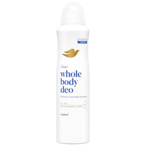 Dove Original Scent Whole Body Deo Sensitive Spray 150ml
