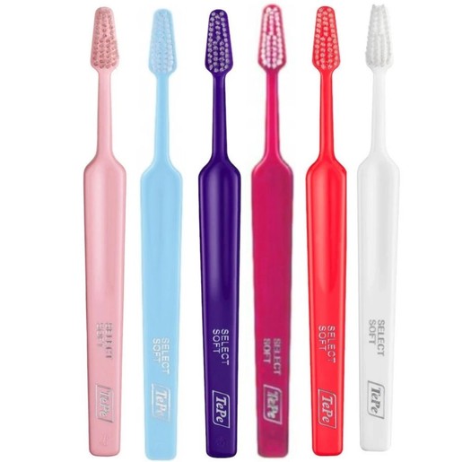 TePe Select Soft Toothbrush 6 Τεμάχια - Multicolor 7