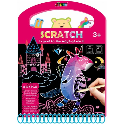 Avenir Scratch Book Κωδ 60113, 1 Τεμάχιο - Magical