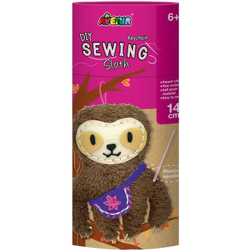 Avenir Sewing Keychain Κωδ 60206, 1 Τεμάχιο - Sloth Avenir Sewing Keychain Κωδ 60206, 1 Τεμάχιο - Sloth