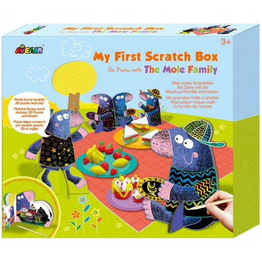 Avenir Scratch Box Go Picnic with the Mole Family Κωδ 60733, 1 Τεμάχιο
