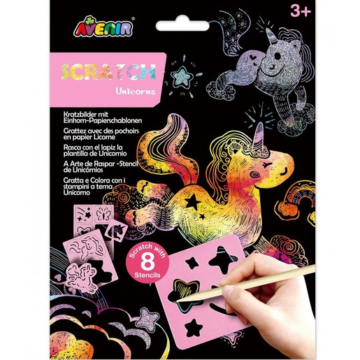 Avenir Scratch Kit 3+ Years, Κωδ 60833 - Unicorn