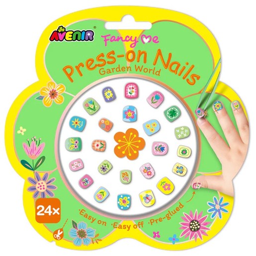 Avenir Fancy me Press on Nails Garden World 24 Τεμάχια