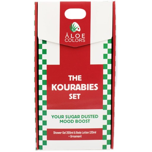 Aloe Colors Promo The Kourabies Set Shower Gel 200ml & Body Lotion 120ml & Δώρο Christmas Ornament
