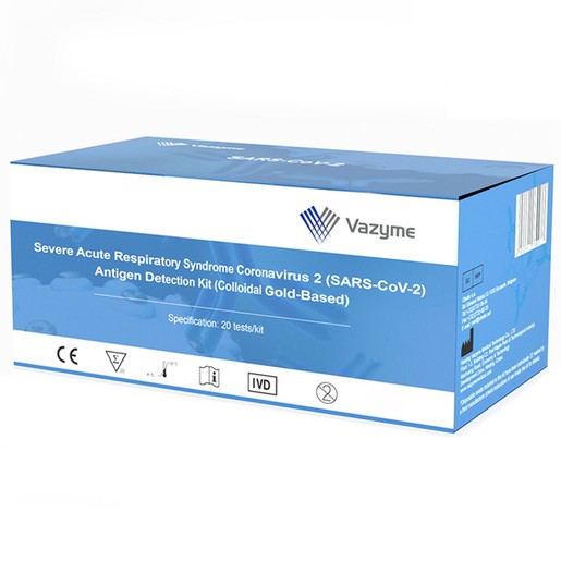 Vazyme Ag SARS CoV-2 Covid 19 Rapid Self Test 20 Tests