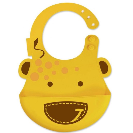 Marcus & Marcus Baby Bib Giraffe Silicone Σαλιάρα Σιλικόνης FDA με Χούφτα, με Ρυθμιζόμενο Ύψος, Καμηλοπάρδαλη Χρώμα Πορτοκαλί Marcus & Marcus Baby Bib Giraffe Silicone Σαλιάρα Σιλικόνης FDA με Χούφτα, με Ρυθμιζόμενο Ύψος, Καμηλοπάρδαλη Χρώμα Πορτοκαλί