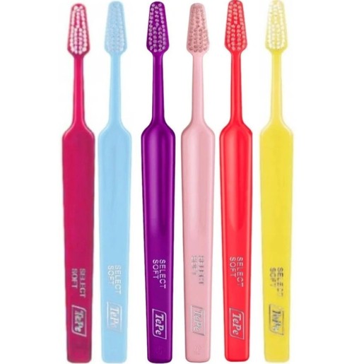 TePe Select Soft Toothbrush 6 Τεμάχια - Multicolor 16
