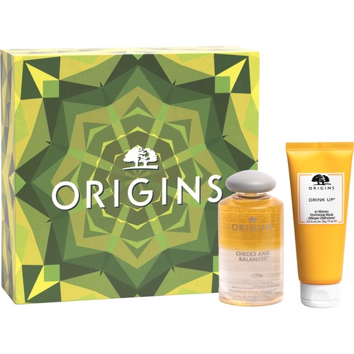 Origins Promo Checks & Balances Milky Oil Cleaner 150ml & Δώρο Drink Up 10 Minute Hydrating Mask 75ml