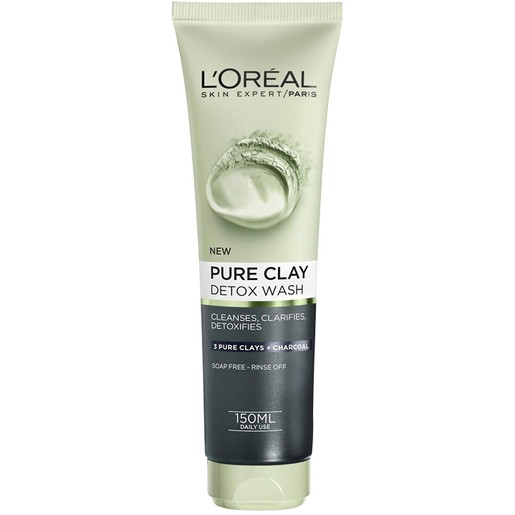 L\'oreal Paris Pure Clay Detox Wash 150ml L\'oreal Paris Pure Clay Detox Wash 150ml