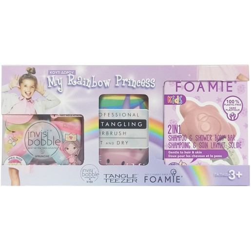 Tangle Teezer Πακέτο Προσφοράς My Rainbow Princess Κουτί Δώρου για Κορίτσια 3+ Ετών Tangle Teezer Πακέτο Προσφοράς My Rainbow Princess Κουτί Δώρου για Κορίτσια 3+ Ετών