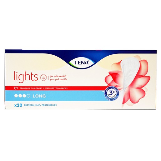 Tena Lights Long Liners 20 Τεμάχια Tena Lights Long Liners 20 Τεμάχια