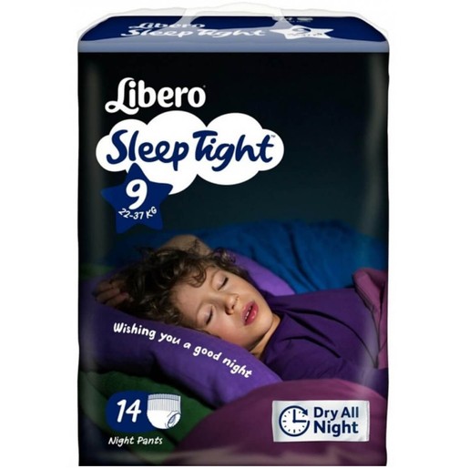 Libero Sleep Tight No9 (22-37kg) Night Pants, 14 πάνες Libero Sleep Tight No9 (22-37kg) Night Pants, 14 πάνες