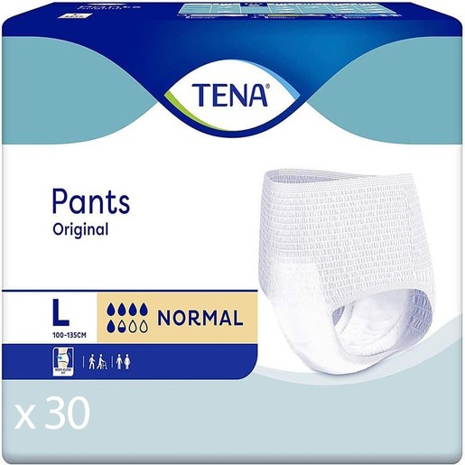 Tena Pants Original Normal 30 Τεμάχια - Large 100-135cm
