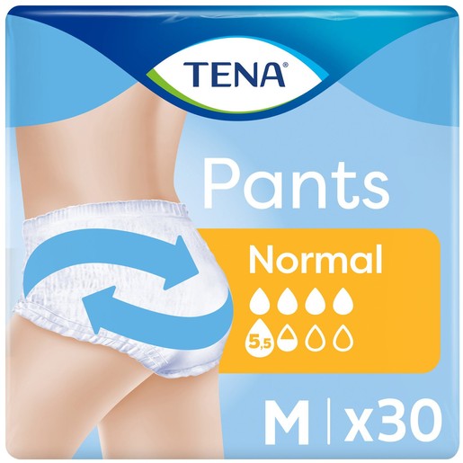 Tena Pants Normal 30 Τεμάχια - Medium 80-110cm
