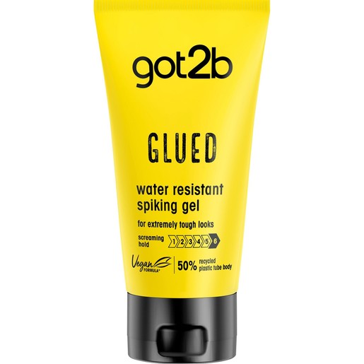 Schwarzkopf Got2b Glued Water Resistant Spiking Glue Gel 150ml
