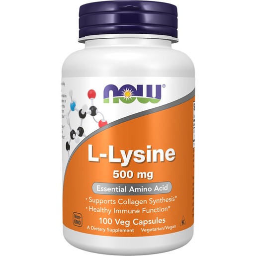 Now Foods L-Lysine 500mg 100veg.caps
