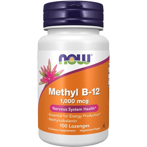Now Foods Methyl B-12 1000mcg 100 Lozenges