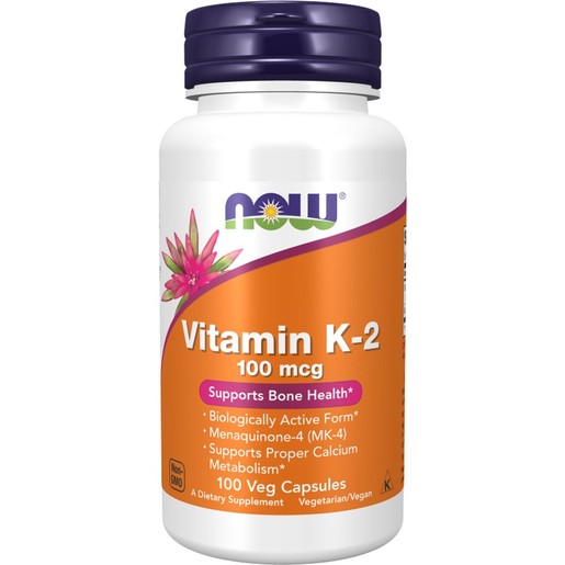 Now Foods Vitamin K-2 100mcg 100veg.caps