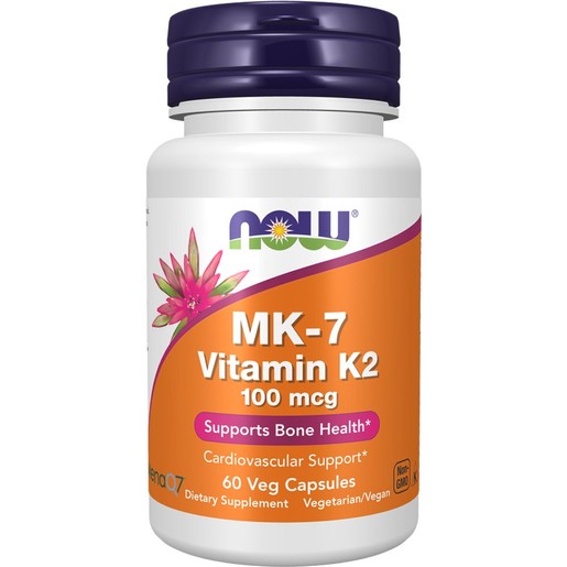 Now Foods MK-7 Vitamin K2 100mcg 60veg.caps