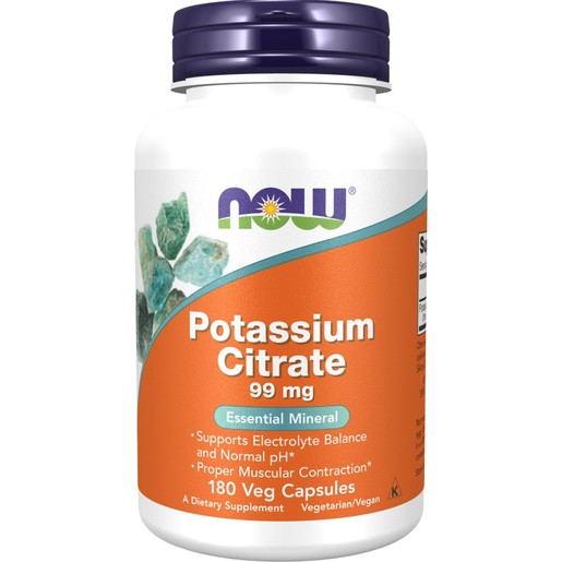 Now Foods Potassium Citrate 99mg 180caps