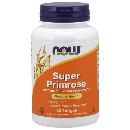 Now Foods Super Primrose 1300mg Συμπλήρωμα Διατροφής με Έλαιο Νυχτολούλουδου Υψηλής Δραστικότητας 60 Softgels Now Foods Super Primrose 1300mg Συμπλήρωμα Διατροφής με Έλαιο Νυχτολούλουδου Υψηλής Δραστικότητας 60 Softgels