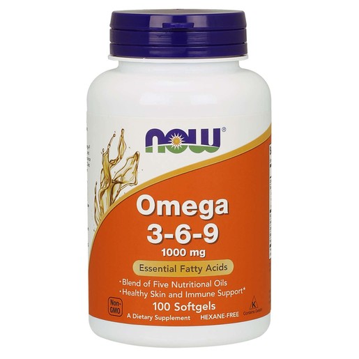 Now Foods Omega 3-6-9 1000mg Συμπλήρωμα Διατροφής, Συνδυασμός Ωμέγα 3-6-9 Λιπαρών Οξέων 100 Softgels Now Foods Omega 3-6-9 1000mg Συμπλήρωμα Διατροφής, Συνδυασμός Ωμέγα 3-6-9 Λιπαρών Οξέων 100 Softgels